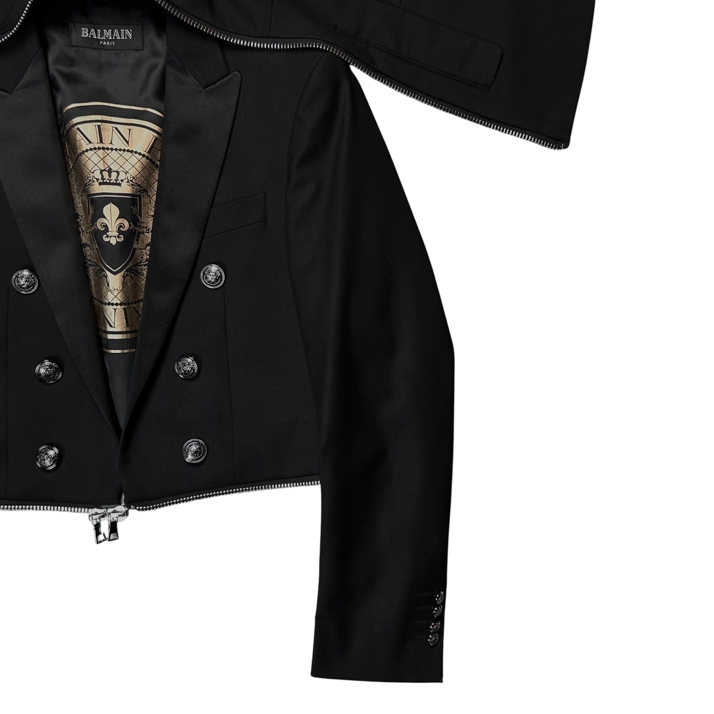 Balmain by Olivier Rousteing Zip Sailor Blazer - AW18