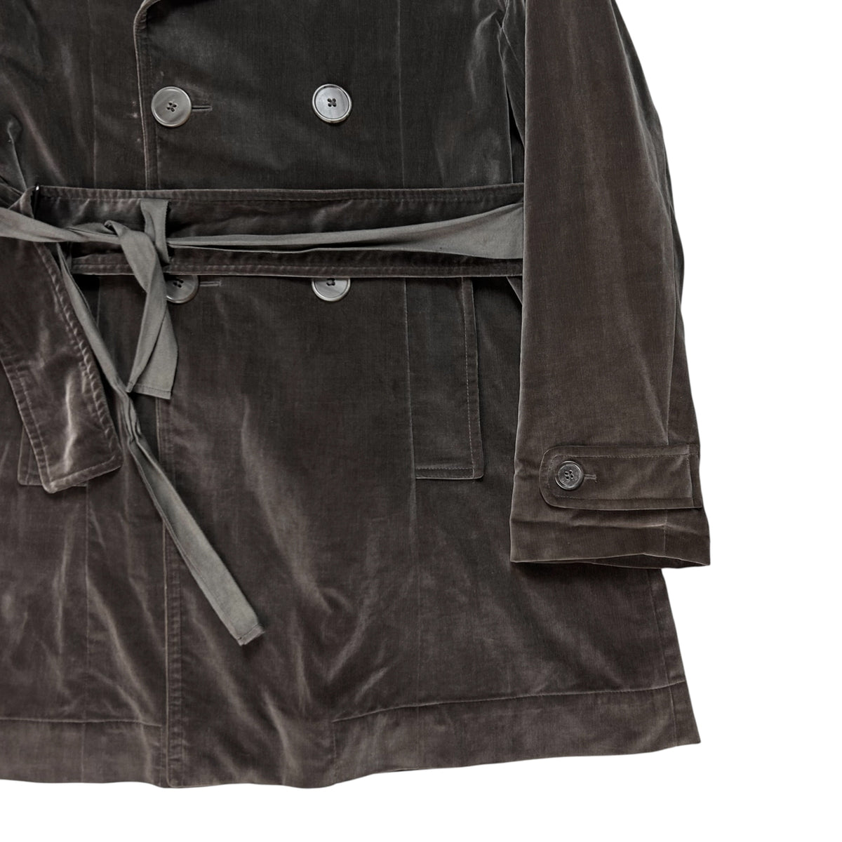 Jil Sander Dual Belted Velour Blazer - SS02