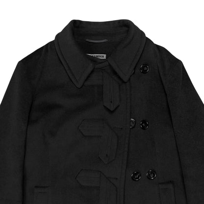Jil Sander Asymmetric Duffle Peacoat - AW00