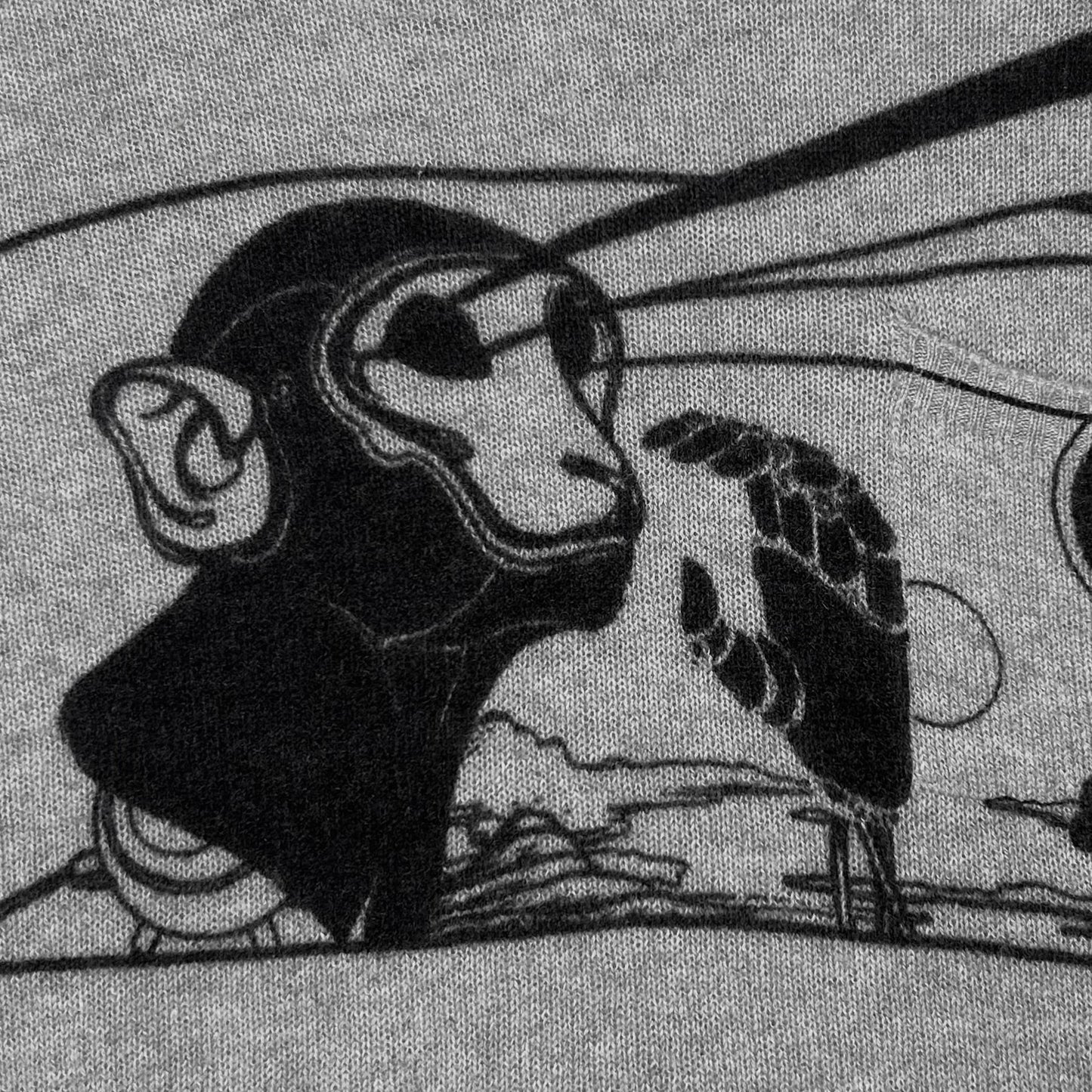 Prada Monkey Laser Cashmere Sweater - SS15