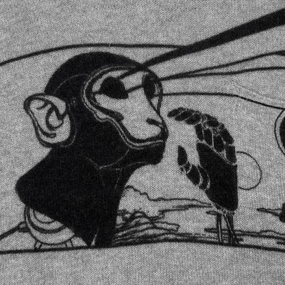 Prada Monkey Laser Cashmere Sweater - SS15