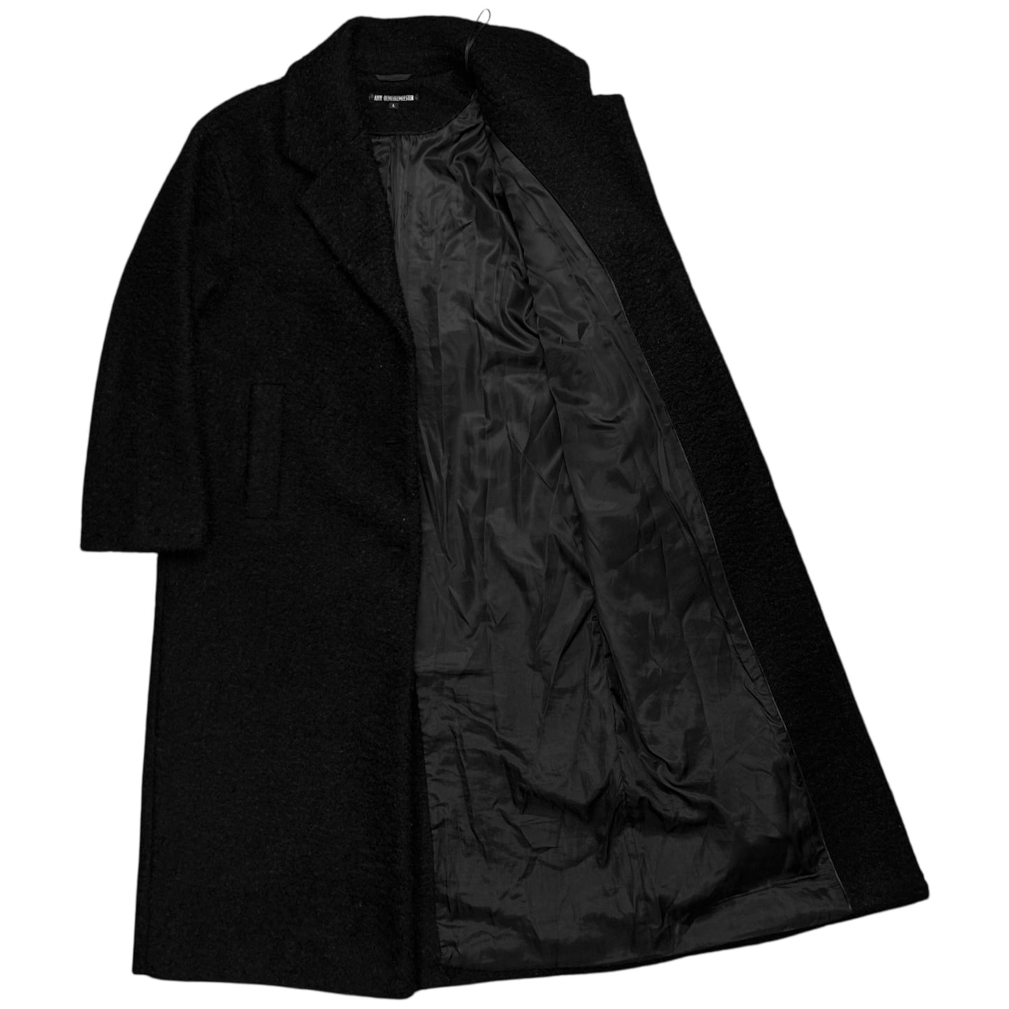 Ann Demeulemeester Fuzzy Wool Coat