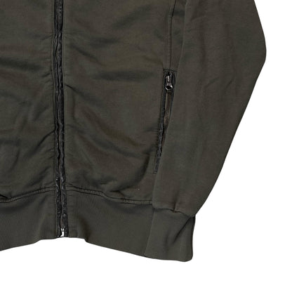 Dirk Bikkembergs Leather Strap Military Zip Sweater - SS09