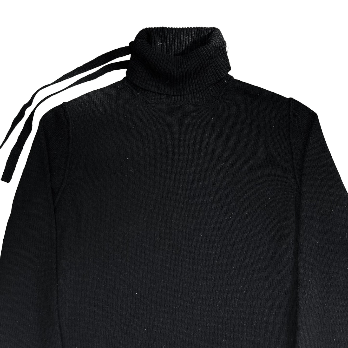 Raf Simons Double Strap Turtleneck Knit Sweater - AW19