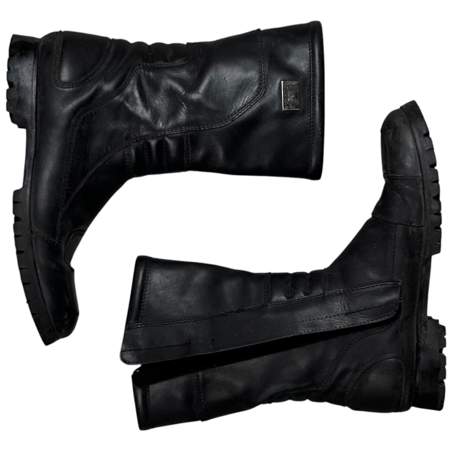 Gucci by Tom Ford Velcro Astro Vibram Sole Boots - AW99