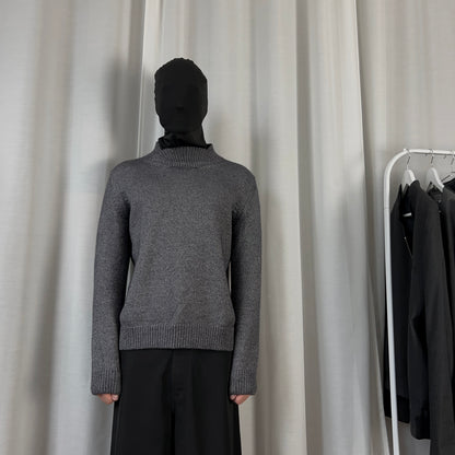 Raf Simons Twist Collar Knit Sweater - AW07