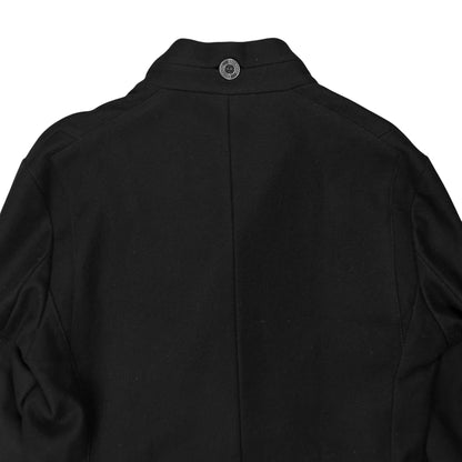 Dirk Bikkembergs Twisted Stud Collar Wool Jacket - AW09