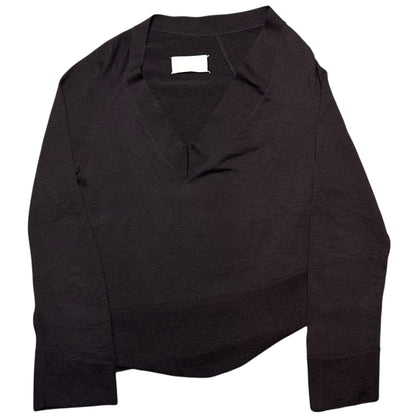 Maison Martin Margiela Asymmetric V-Neck Sweater - AW06