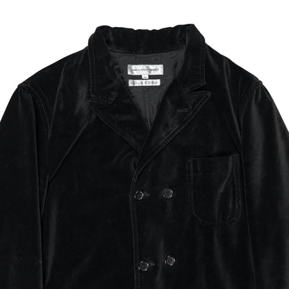 Comme des Garcons Shirt Velour Caban Jacket