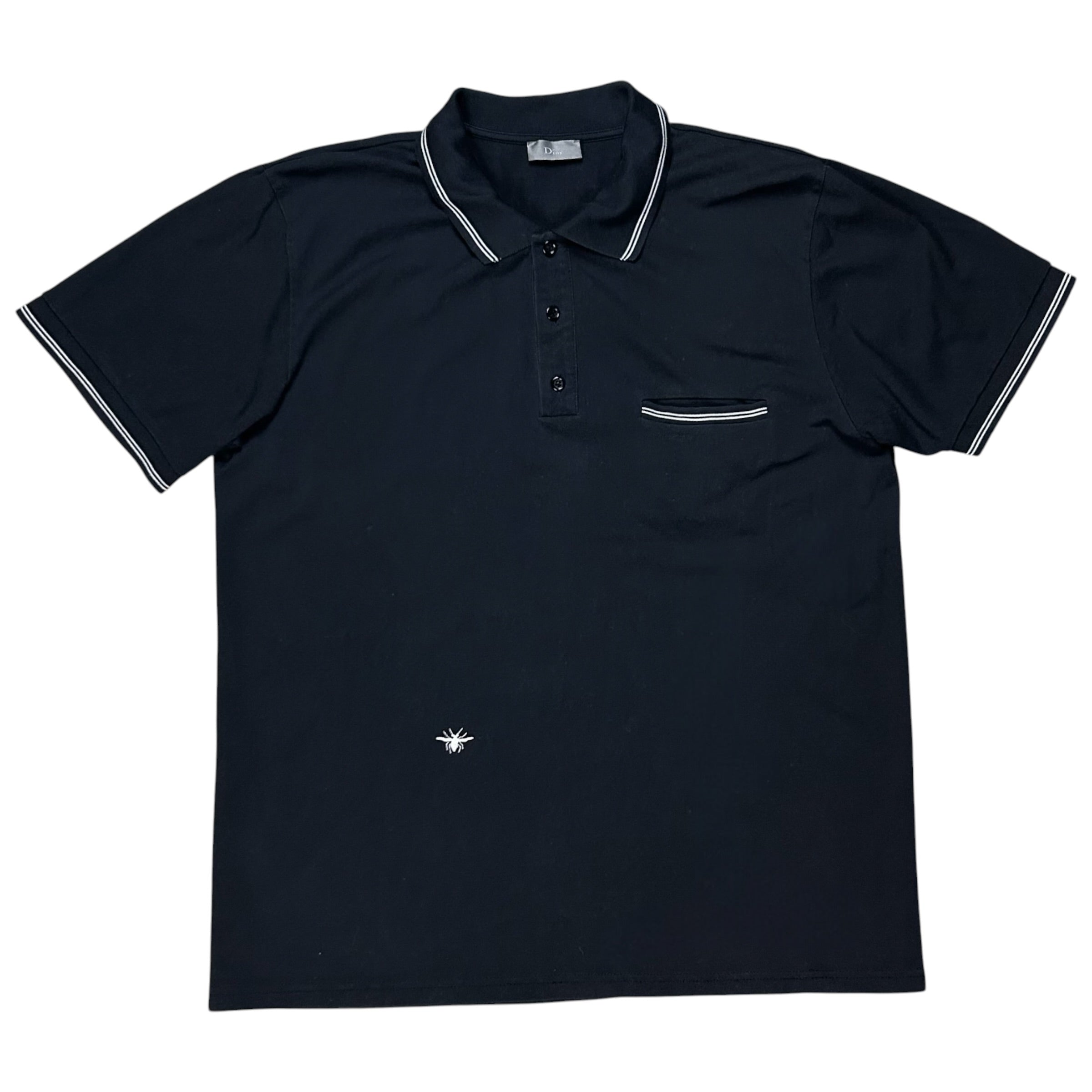 Dior Homme Bee Embroidery Polo Shirt - 00s – Vertical Rags