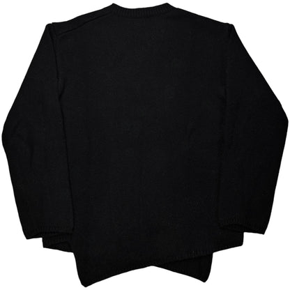 Comme des Garcons Shirt Skewed Seam V-Neck Sweater