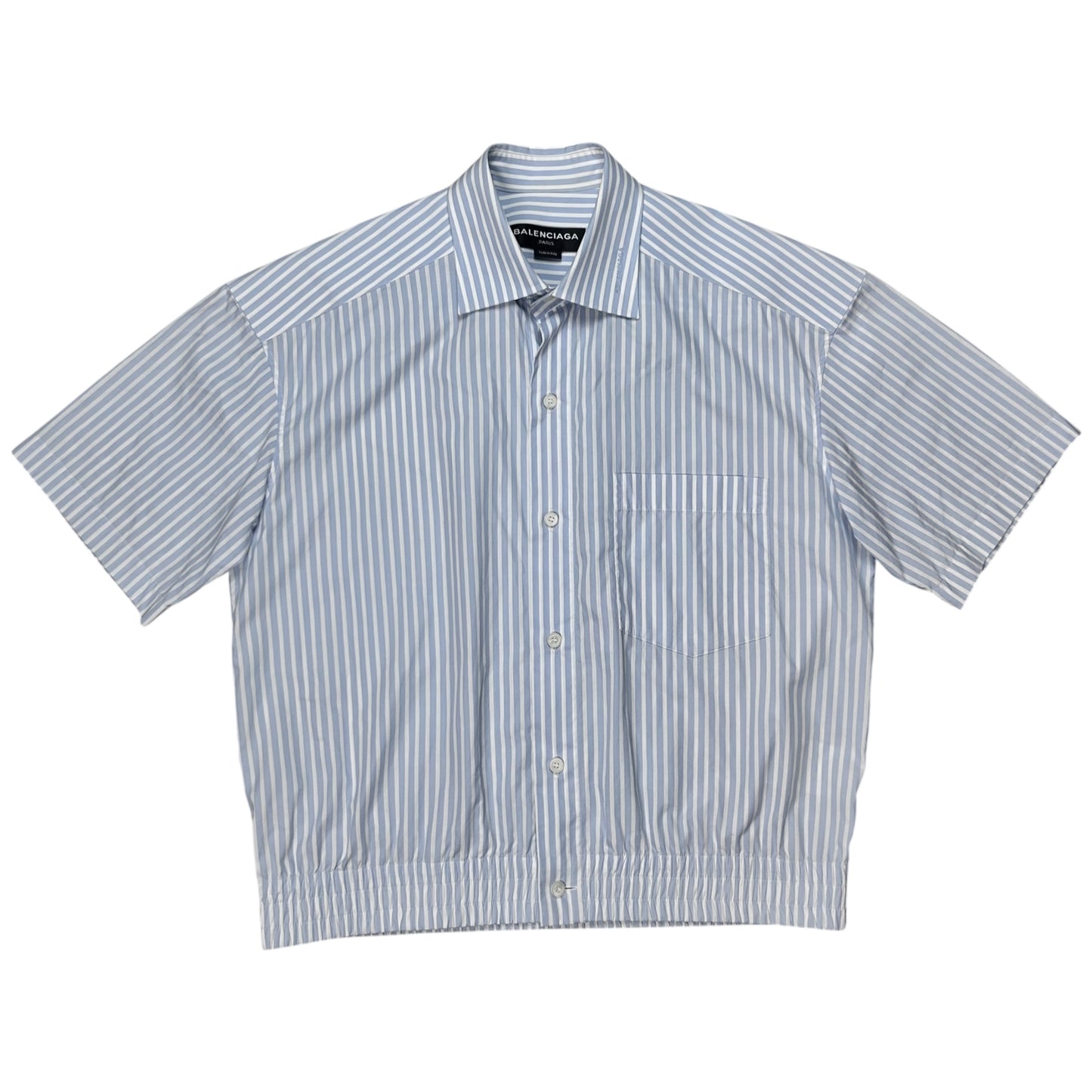 Balenciaga Cropped Flying Shoulder Shirt - SS17
