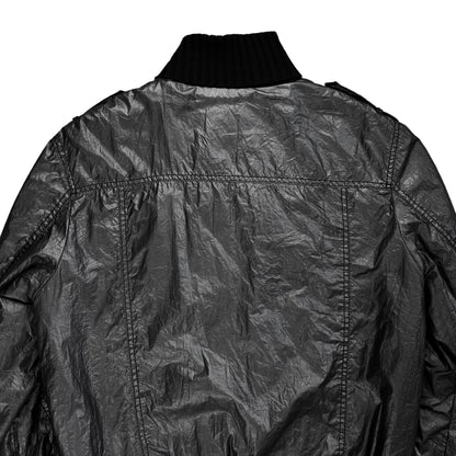 Prada Waxed Flight Jacket