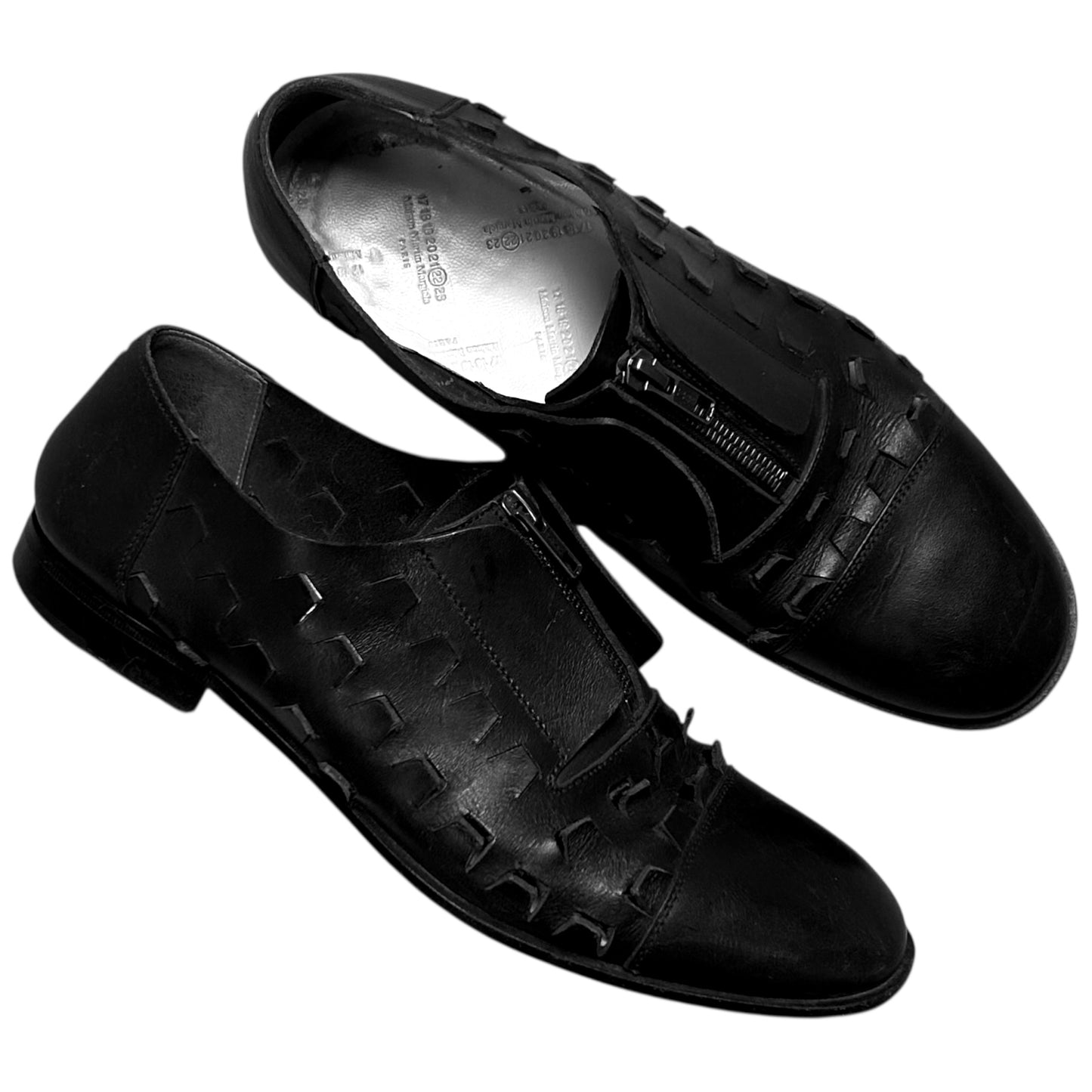 Maison Martin Margiela Perforated Zip Derbies - SS12
