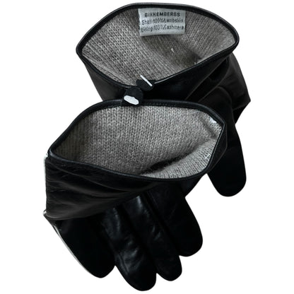 Dirk Bikkembergs Contrast Trimmed Sheep Leather Gloves