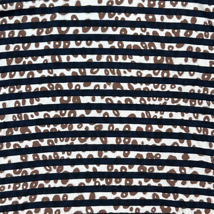 Comme des Garcons Shirt Striped Leo Print Longsleeve - SS12
