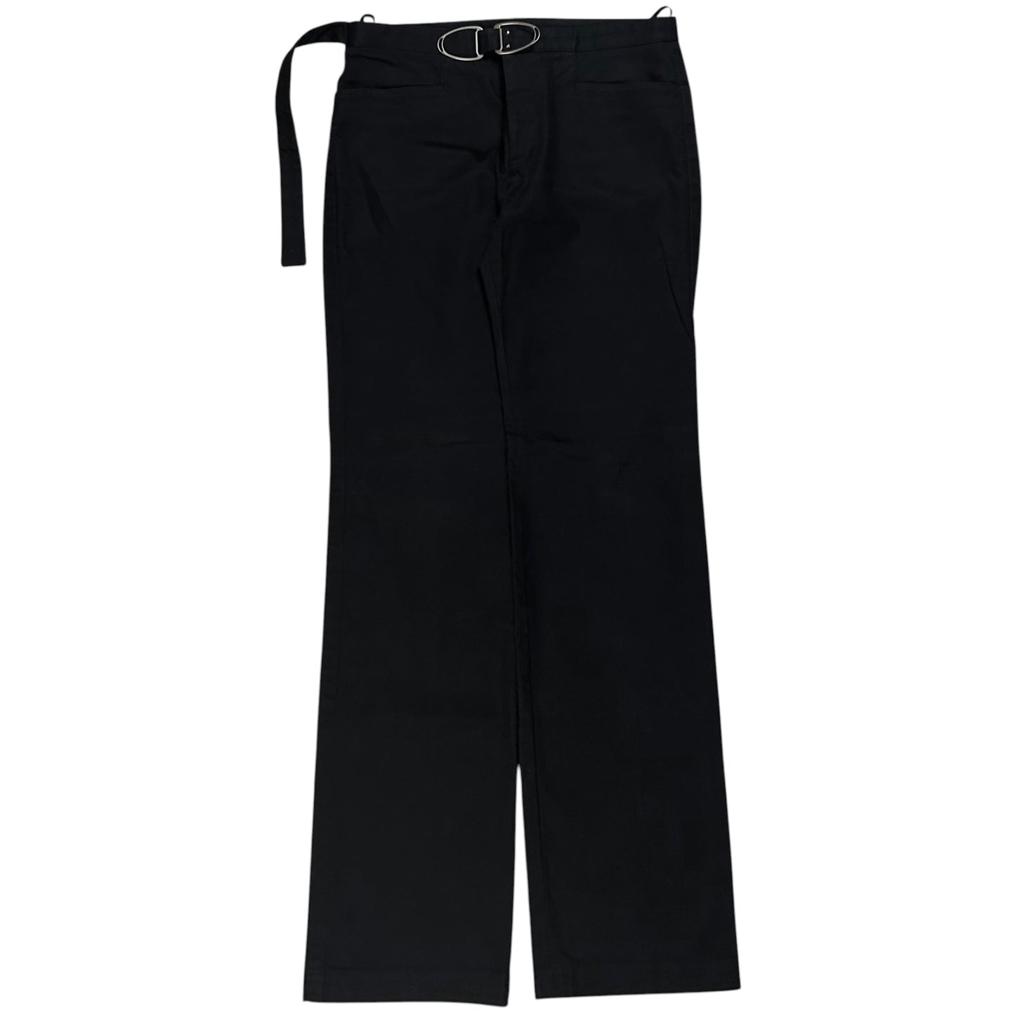 Gucci by Tom Ford Flared D-Buckle Belt Pants - AW03