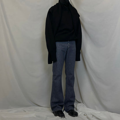 Dries Van Noten Flared Front Pocket Jeans - SS07