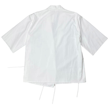 Dries Van Noten Calta Wrap Shirt White - SS17