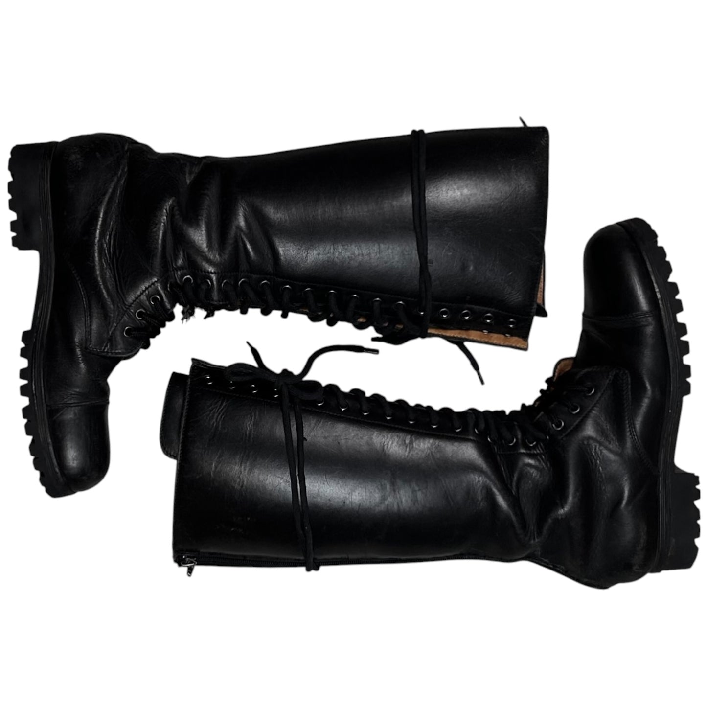 Helmut Lang 20 Hole Combat Boots - 90s