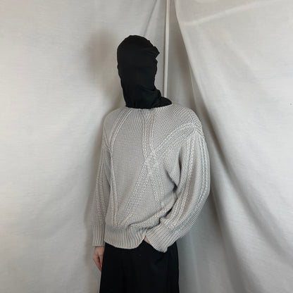 Jil Sander Chain Cable Knit Sweater