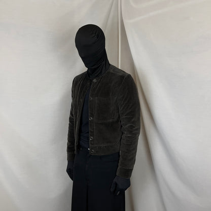 Maison Martin Margiela Collarless Corduroy Bomber Jacket - AW01