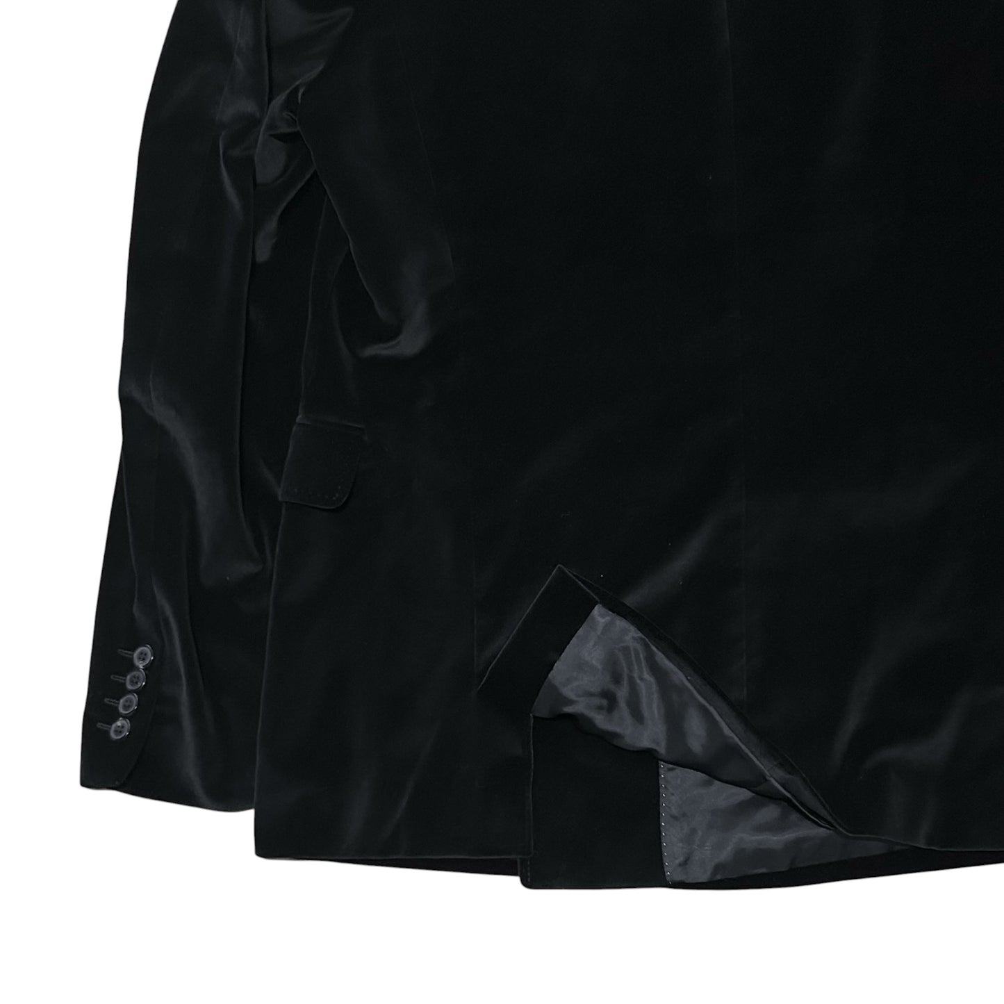Dries Van Noten Starbust Button Velvet Blazer - AW11