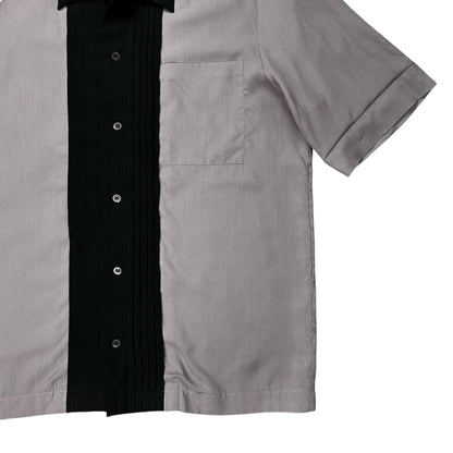 Dries Van Noten Contrast Ruffle Bowling Rayon Shirt - SS22