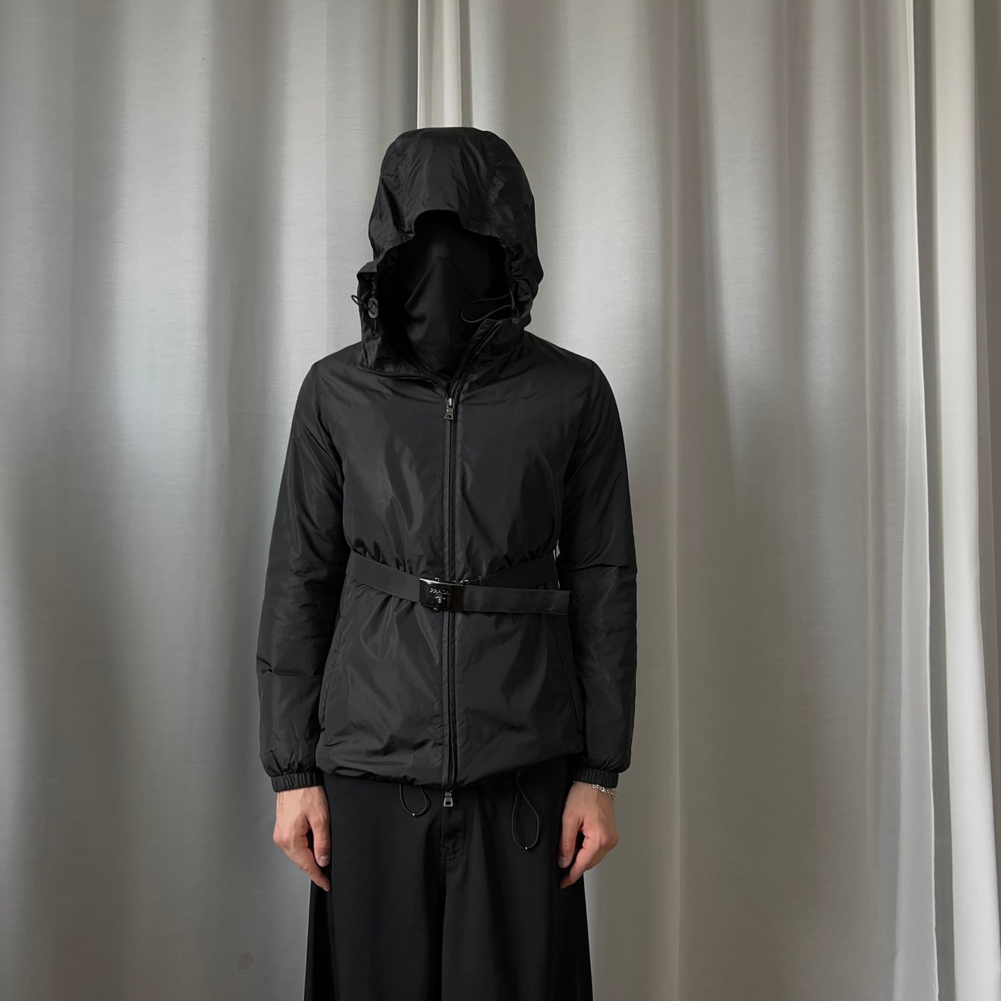 Prada Belted Hood Rain Parka - AW10