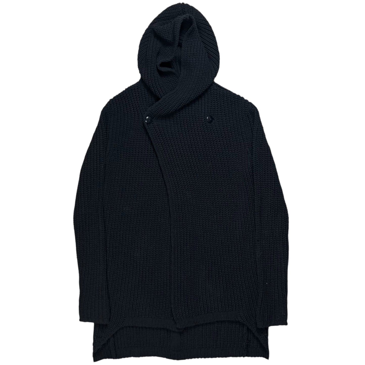 Rick Owens Sphinx Hooded Knit Cardigan - AW15