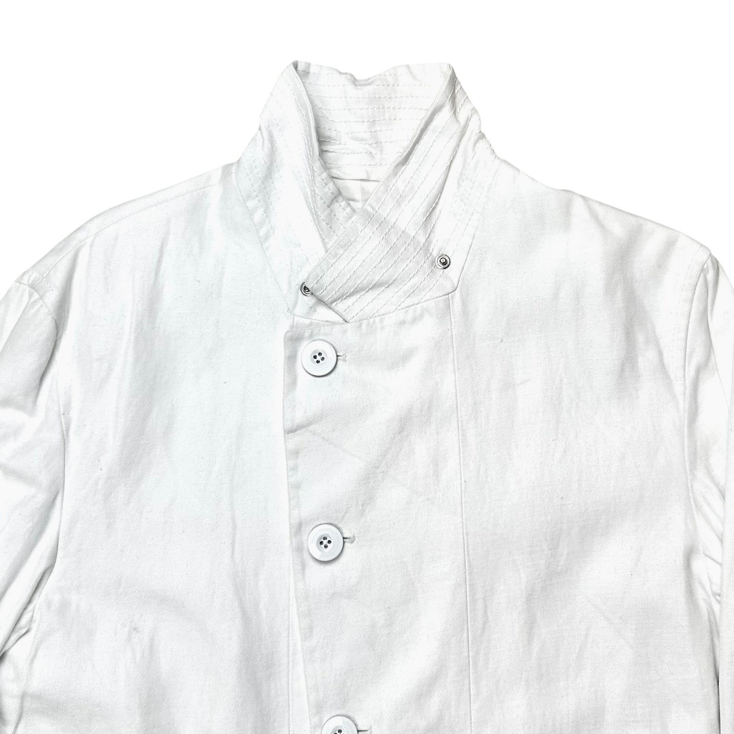 Ann Demeulemeester Hood Embroidered Field Jacket - SS14