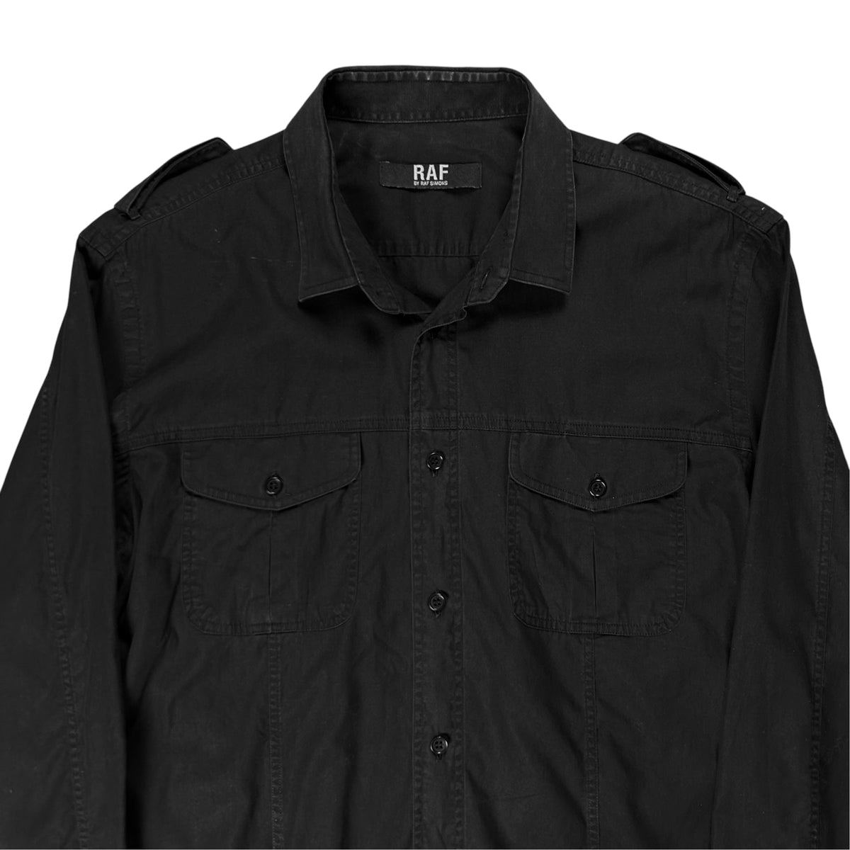 RAF by Raf Simons Military Cargo Shirt - 2000s