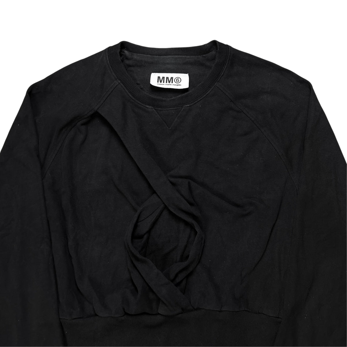 MM6 Maison Martin Margiela Distorted Double Fold Sweater - AW11