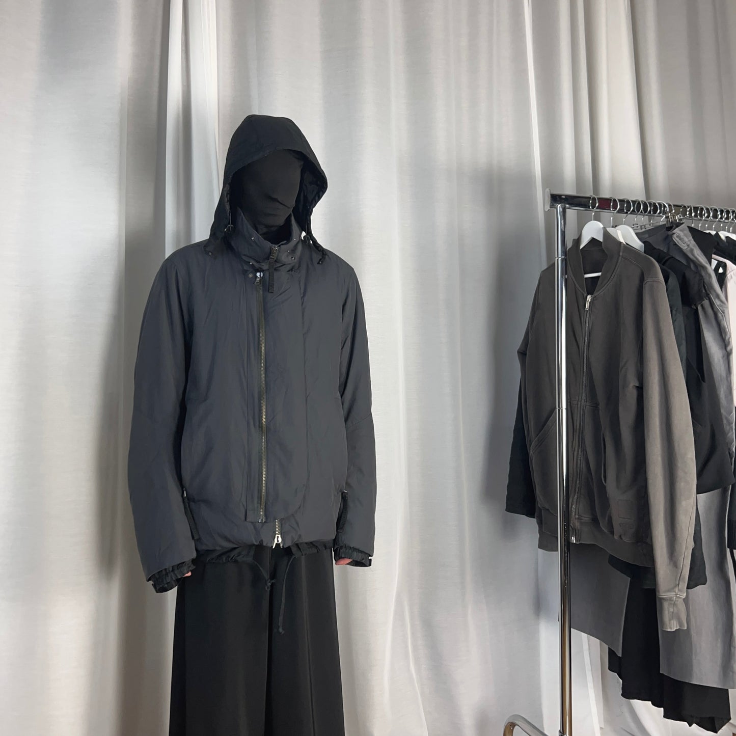 Prada Double Layered Hood Shell Jacket