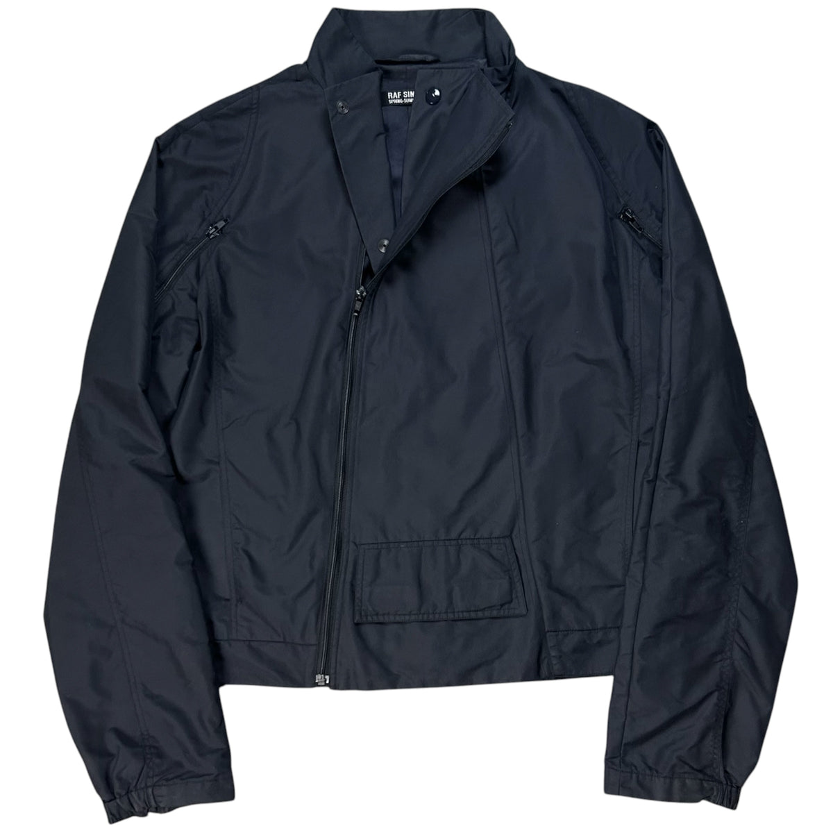 Raf Simons Asymmetric Multi Zip Bomber Jacket - SS08