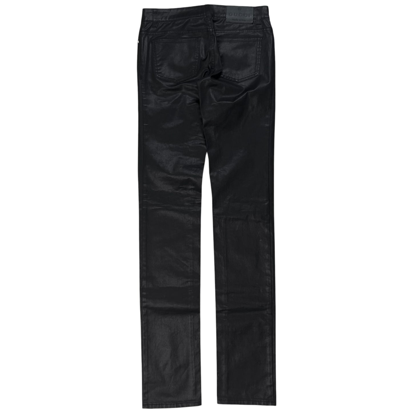 Gucci by Frida Giannini Studded Waxed Skinny Jeans - SS11