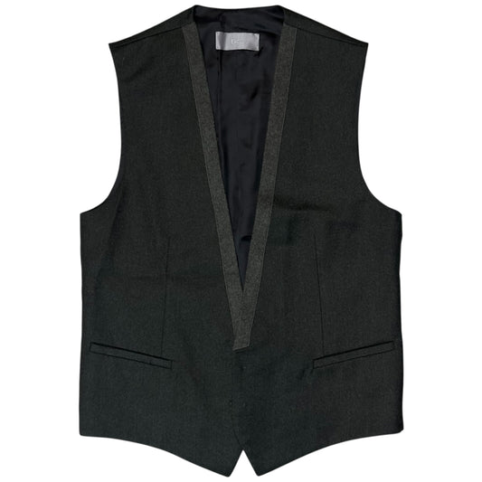 Dior Homme Contrasted Brushed Cashmere Waistcoat - AW12