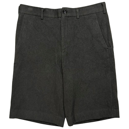 Comme des Garcons Homme Plus Brushed Wool Shorts - SS21