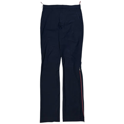 Prada Flared Ankle Zip Pants - 00s