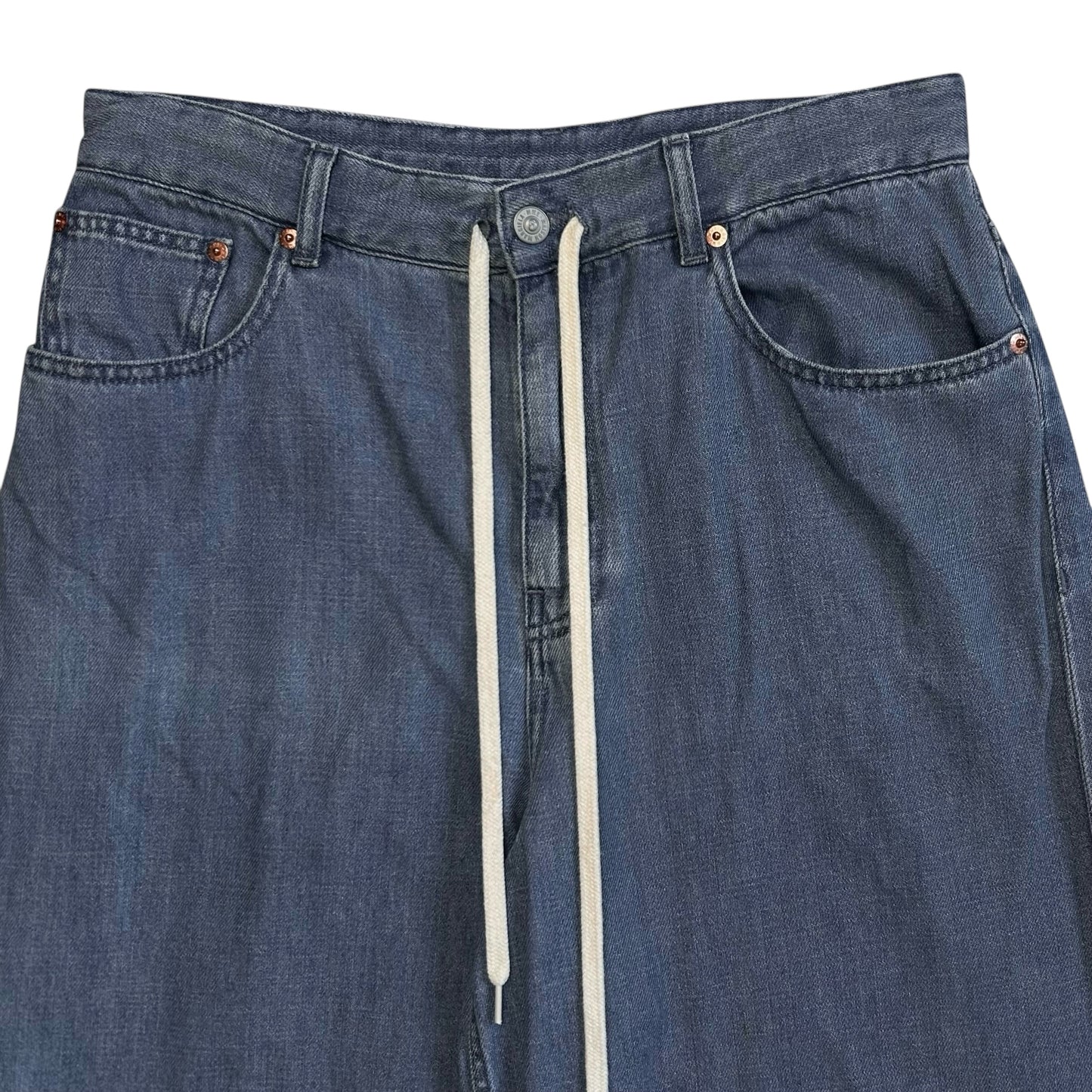 MM6 Maison Margiela Wide Lace Jeans - SS23
