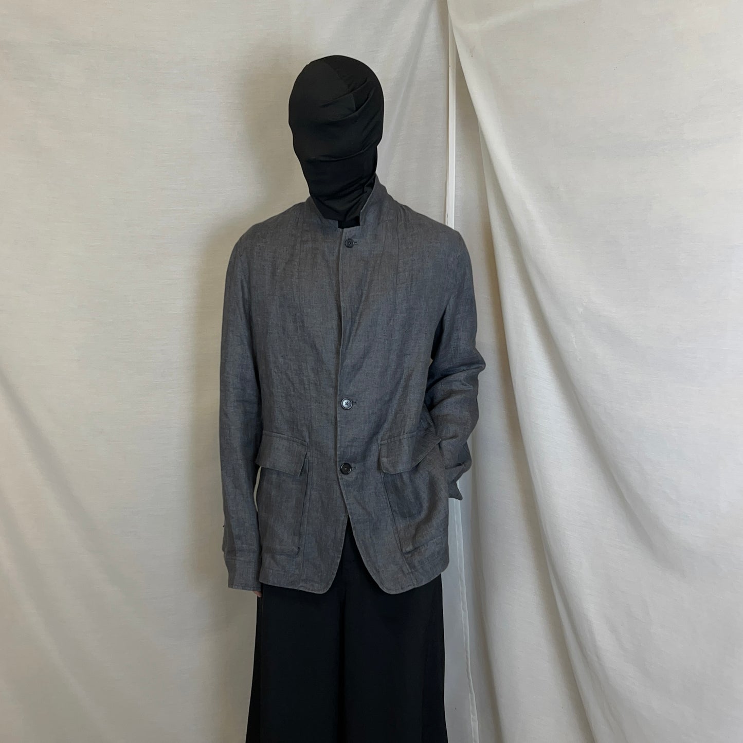 Ann Demeulemeester Bodgo Linen Blazer - SS20