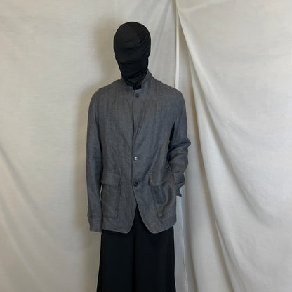 Ann Demeulemeester Bodgo Linen Blazer - SS20