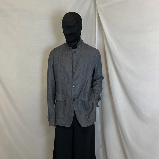 Ann Demeulemeester Bodgo Linen Blazer - SS20