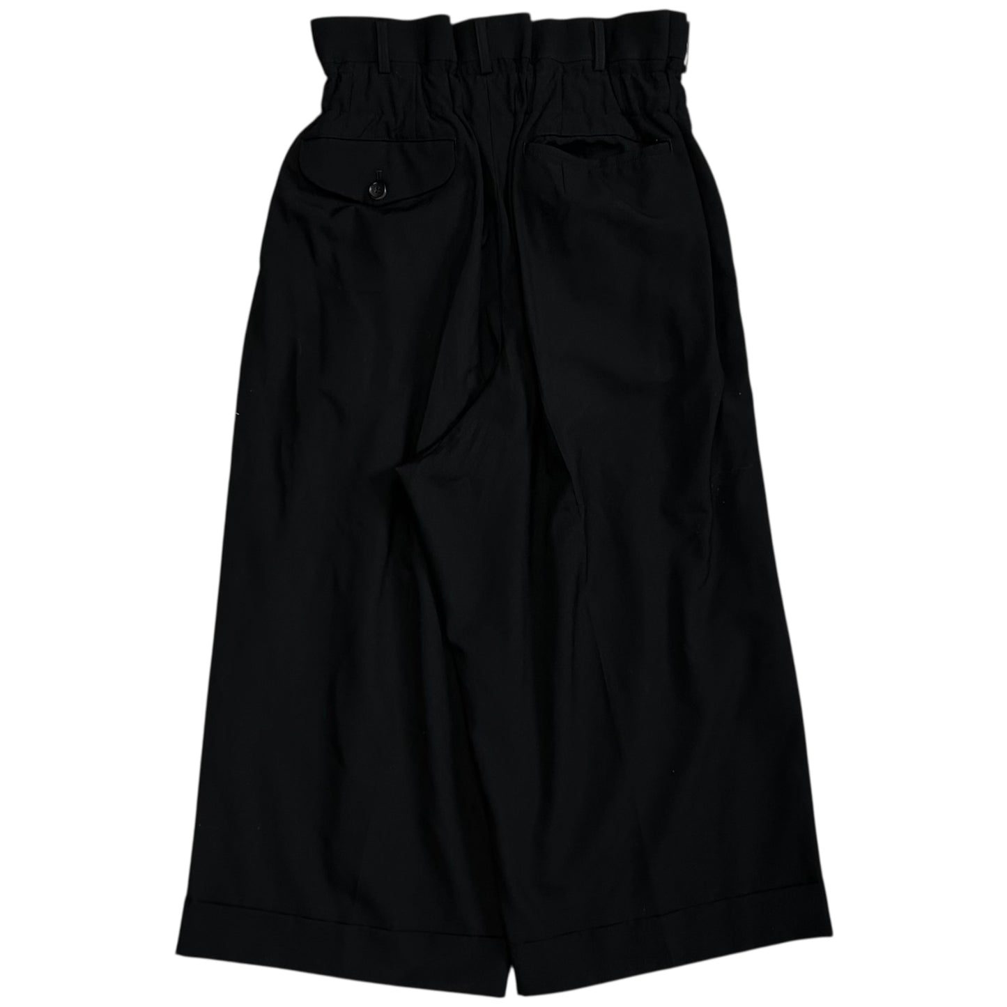 Comme des Garcons Wide Gathered Waist Shorts - SS16