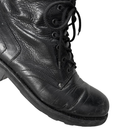 Dirk Bikkembergs Rustic Stud Combat Boots