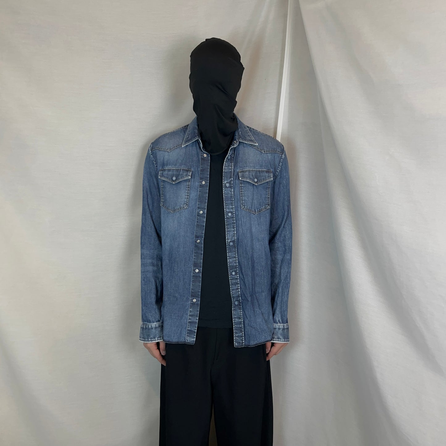 Maison Margiela Snap Denim Shirt - AW17
