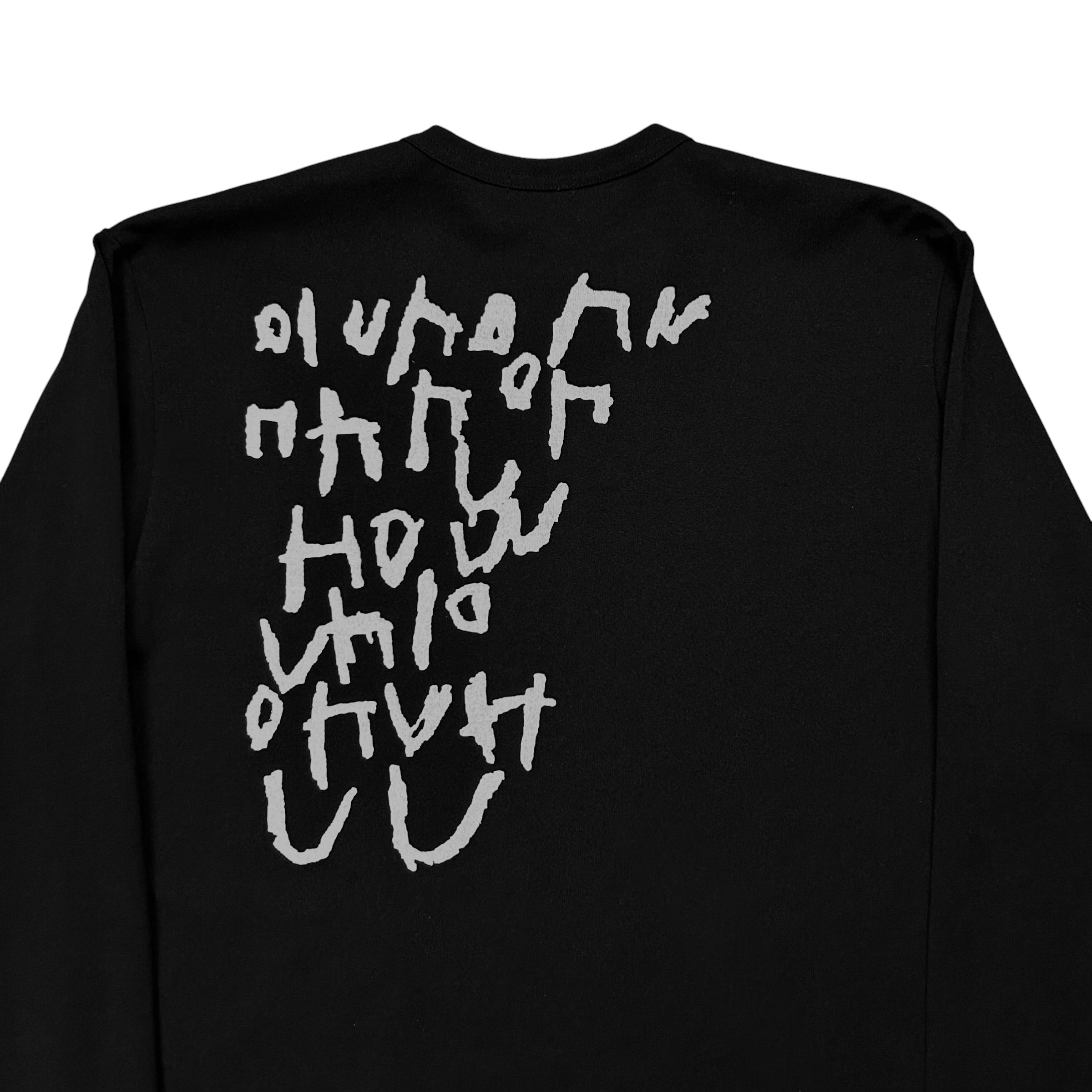 Comme des Garcons Homme Plus Graffiti Print Longsleeve - AW23