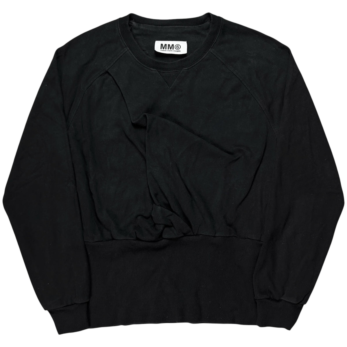 MM6 Maison Martin Margiela Distorted Double Fold Sweater - AW11