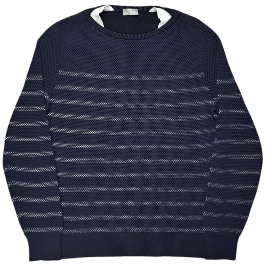 Dior Homme Perforated Stripe Sweater - SS15