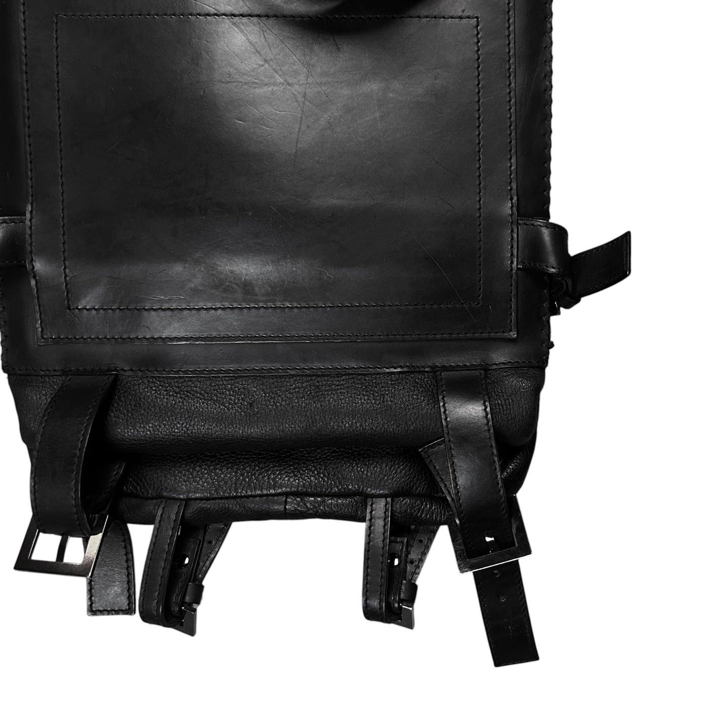 Dirk Bikkembergs Multi Bondage Strap Dual Leather Bag